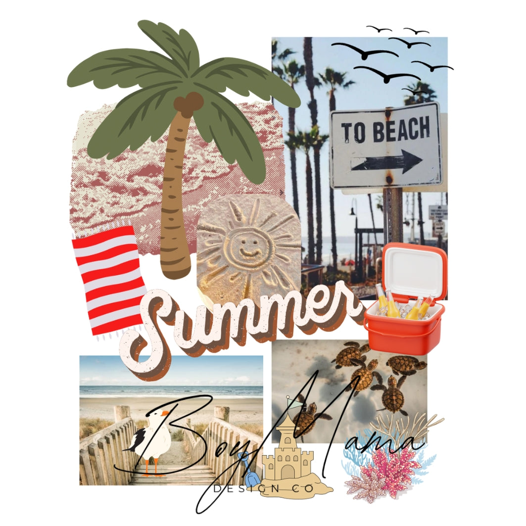 SUMMER BEACH DIGITAL DOWNLOAD