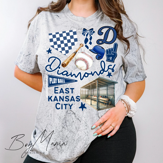 DIAMONDS COMFORT COLOR TEE