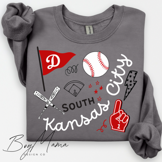 SOUTH ADULT CREWNECK
