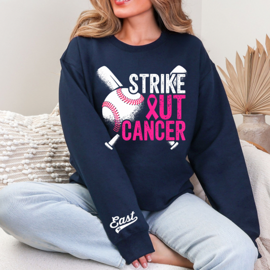 YOUTH STRIKE OUT CANCER CREWNECK