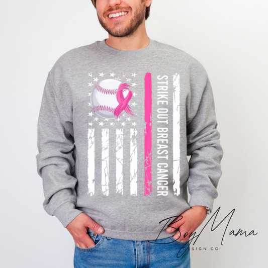 BREAST CANCER CREWNECK
