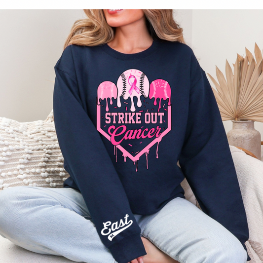 YOUTH BREAST CANCER CREWNECK